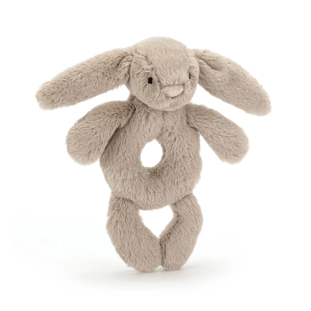 Bashful Bunny Ring Rattle